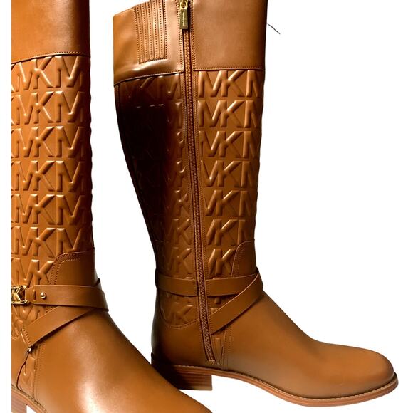 MICHAEL KORS Women's Logo Embossed Knee High Riding Boot - Size 11M | NEW in Box - Picture 4 of 7